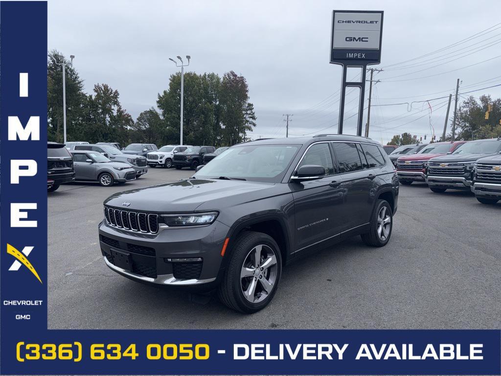used 2021 Jeep Grand Cherokee L car, priced at $30,990