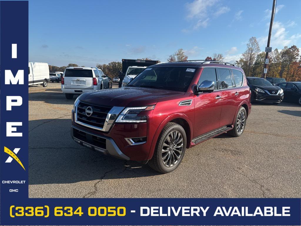 used 2024 Nissan Armada car, priced at $50,191