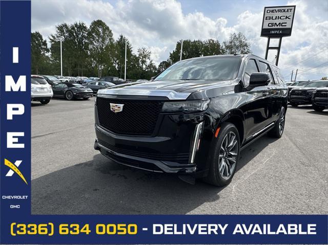 used 2022 Cadillac Escalade ESV car, priced at $71,550