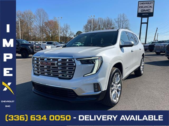 new 2025 GMC Acadia car, priced at $63,350