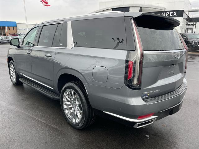 used 2021 Cadillac Escalade ESV car, priced at $58,505