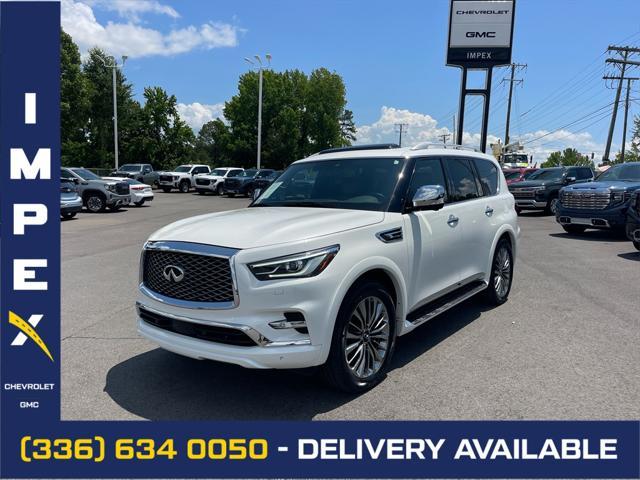 used 2021 INFINITI QX80 car, priced at $47,990