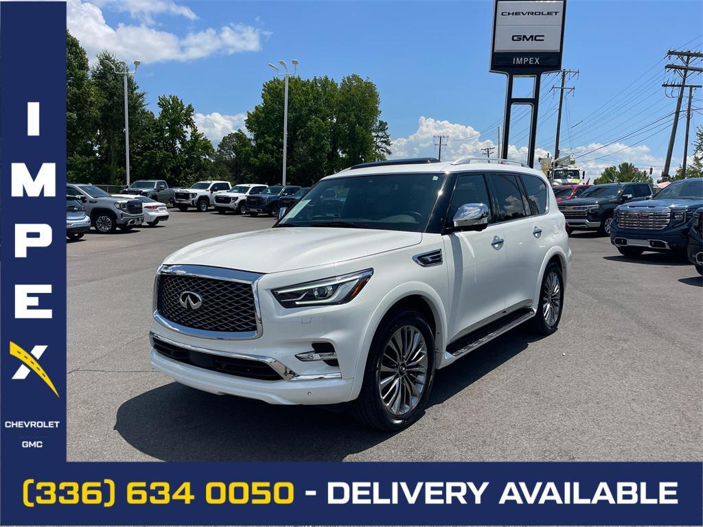 used 2021 INFINITI QX80 car, priced at $44,980