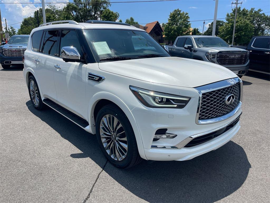 used 2021 INFINITI QX80 car, priced at $44,980
