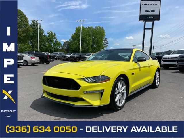 used 2021 Ford Mustang car, priced at $39,680