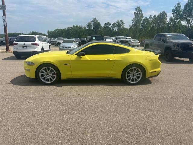 used 2021 Ford Mustang car, priced at $39,680