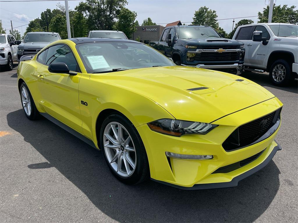used 2021 Ford Mustang car, priced at $39,680