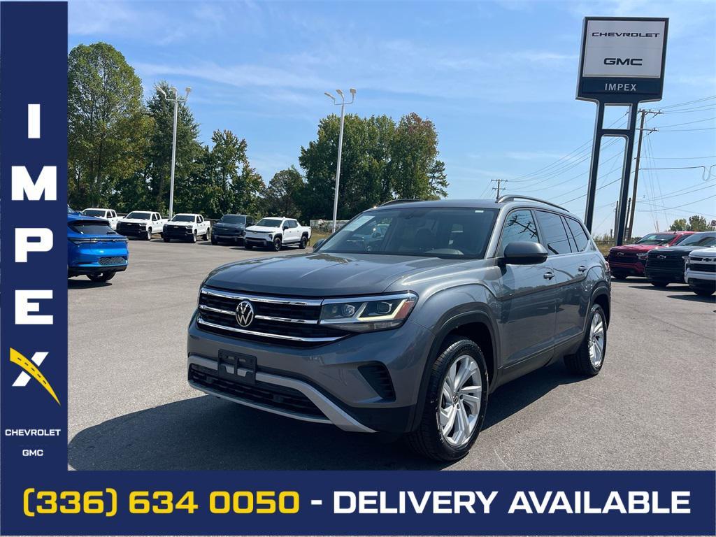 used 2021 Volkswagen Atlas car, priced at $20,350