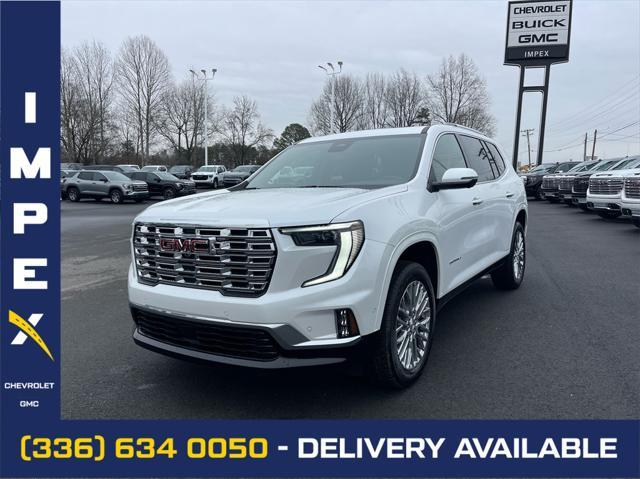 new 2025 GMC Acadia car, priced at $60,420