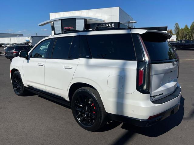 used 2022 Cadillac Escalade car, priced at $83,900