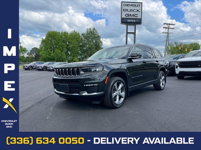 used 2022 Jeep Grand Cherokee L car, priced at $33,900