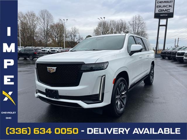 used 2023 Cadillac Escalade ESV car, priced at $71,880