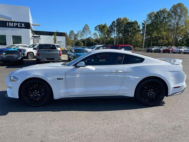 used 2021 Ford Mustang car, priced at $34,600