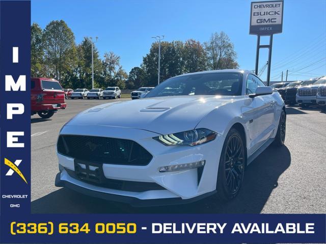 used 2021 Ford Mustang car, priced at $34,600