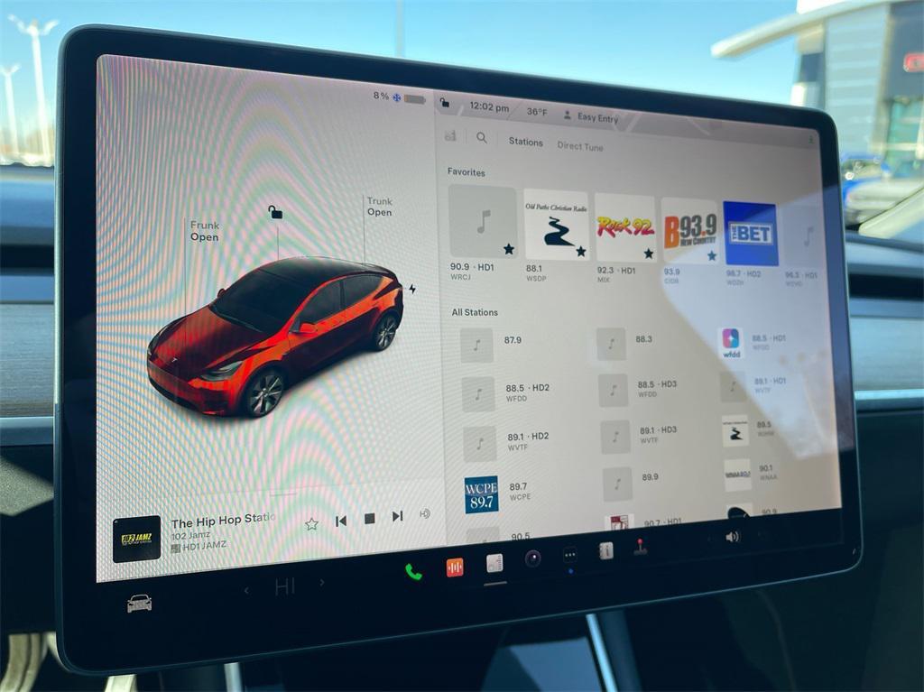 used 2020 Tesla Model Y car, priced at $29,260