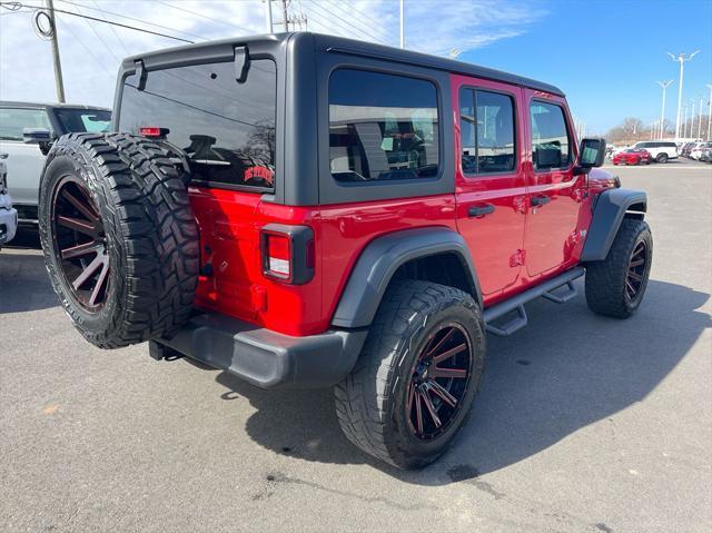 used 2018 Jeep Wrangler Unlimited car, priced at $22,425