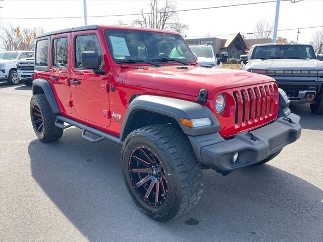 used 2018 Jeep Wrangler Unlimited car, priced at $22,425