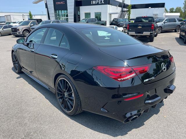 used 2021 Mercedes-Benz AMG CLA 35 car, priced at $36,995