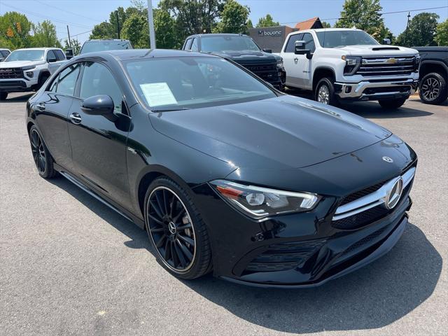 used 2021 Mercedes-Benz AMG CLA 35 car, priced at $36,995