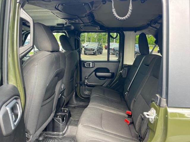 used 2021 Jeep Wrangler Unlimited car, priced at $27,490