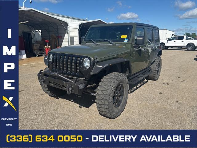 used 2021 Jeep Wrangler Unlimited car