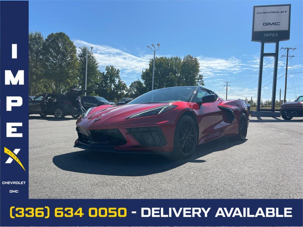 used 2024 Chevrolet Corvette car, priced at $72,890
