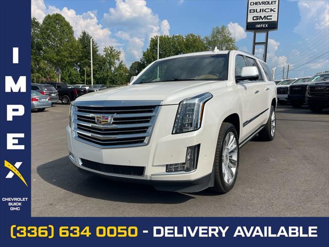 used 2017 Cadillac Escalade ESV car, priced at $34,875