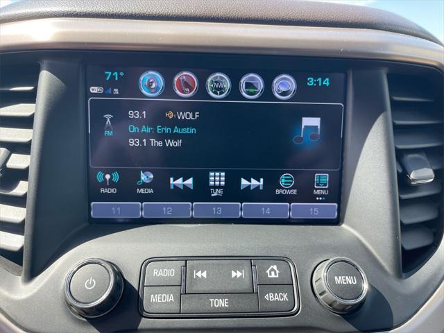 used 2018 GMC Acadia car, priced at $19,128