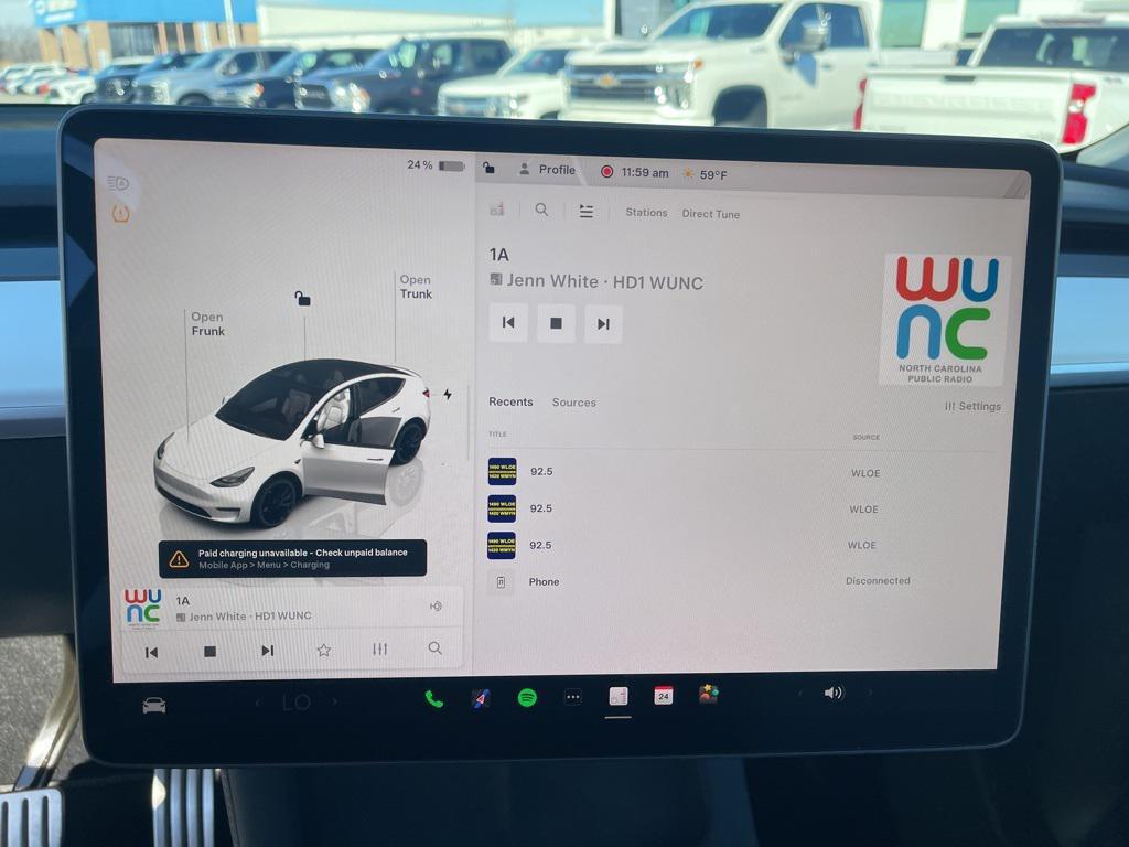 used 2023 Tesla Model Y car, priced at $33,250
