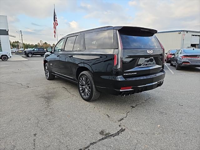 used 2023 Cadillac Escalade ESV car, priced at $132,900