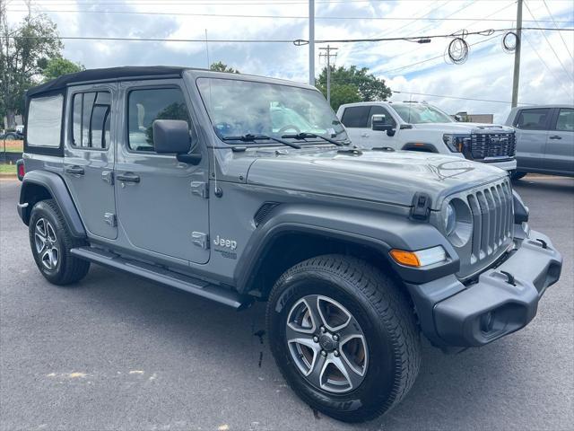 used 2020 Jeep Wrangler Unlimited car, priced at $24,925