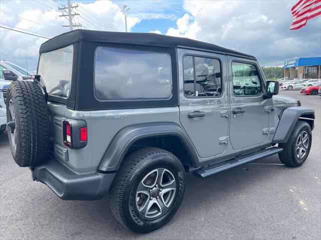 used 2020 Jeep Wrangler Unlimited car, priced at $24,925