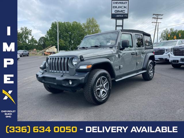 used 2020 Jeep Wrangler Unlimited car, priced at $24,925