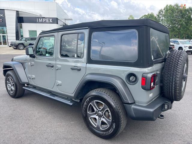 used 2020 Jeep Wrangler Unlimited car, priced at $24,925