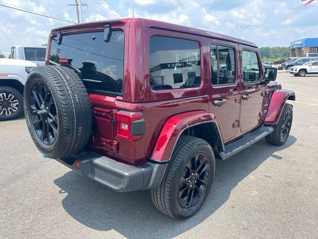 used 2022 Jeep Wrangler Unlimited 4xe car, priced at $34,880
