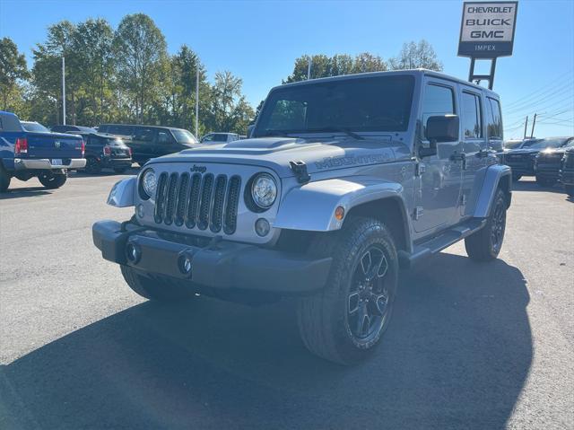 used 2017 Jeep Wrangler Unlimited car, priced at $25,200