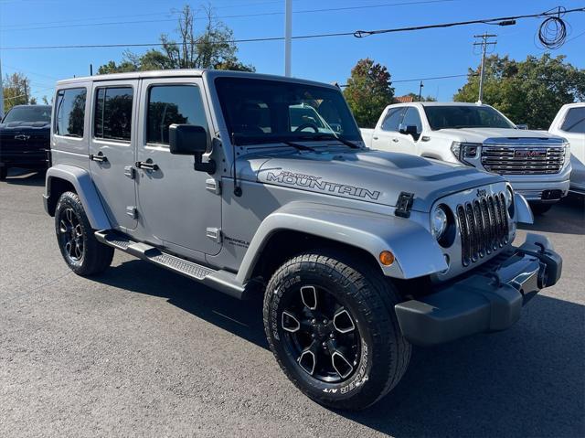 used 2017 Jeep Wrangler Unlimited car, priced at $25,200