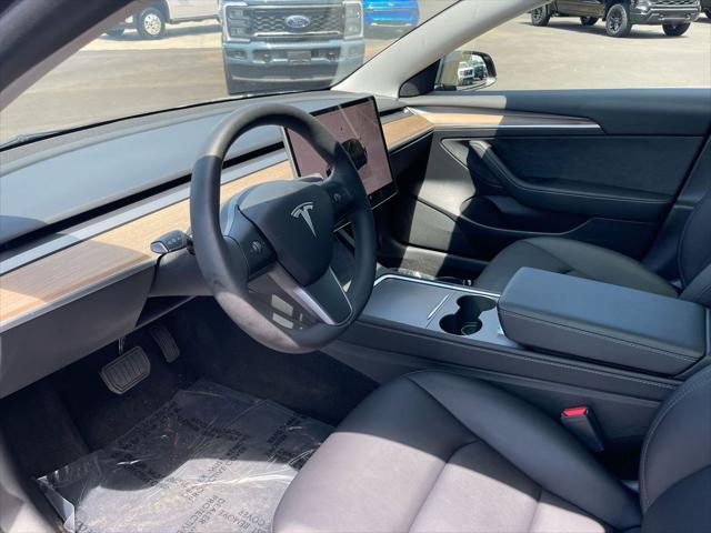 used 2023 Tesla Model 3 car, priced at $31,625