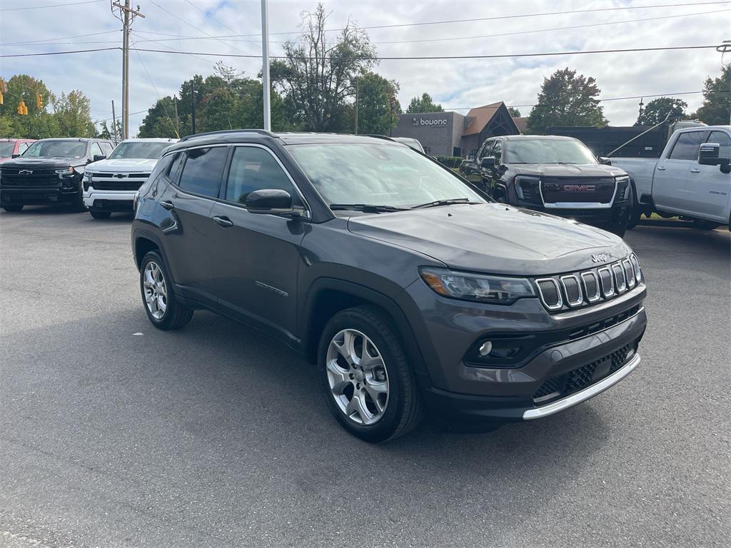 used 2022 Jeep Compass car, priced at $22,250