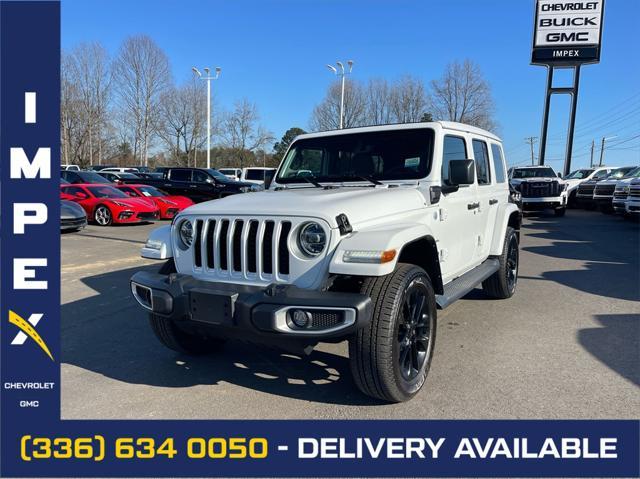 used 2021 Jeep Wrangler Unlimited 4xe car, priced at $30,460