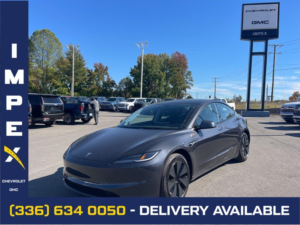 used 2025 Tesla Model 3 car, priced at $36,950