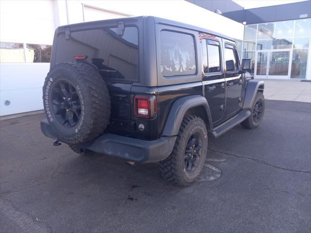 used 2020 Jeep Wrangler Unlimited car, priced at $27,350