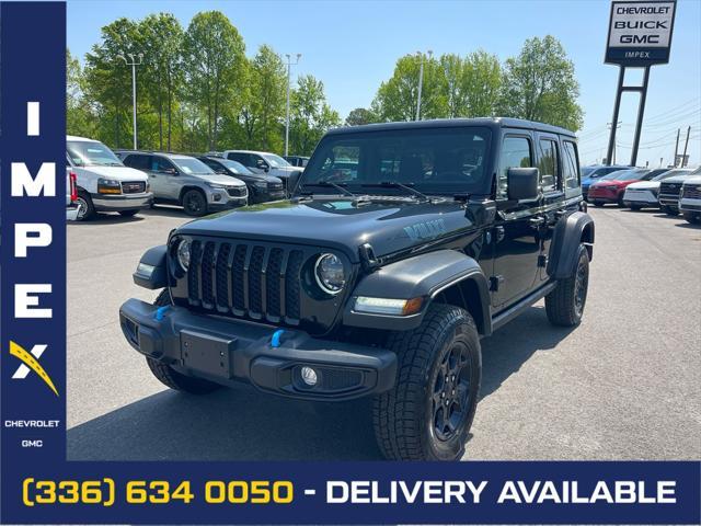 used 2023 Jeep Wrangler 4xe car, priced at $28,885