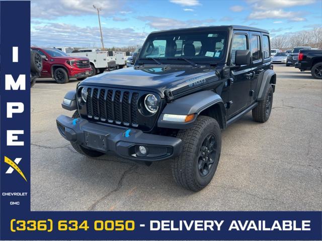 used 2023 Jeep Wrangler 4xe car, priced at $27,550