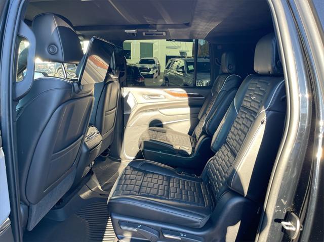 used 2021 Cadillac Escalade ESV car, priced at $72,880