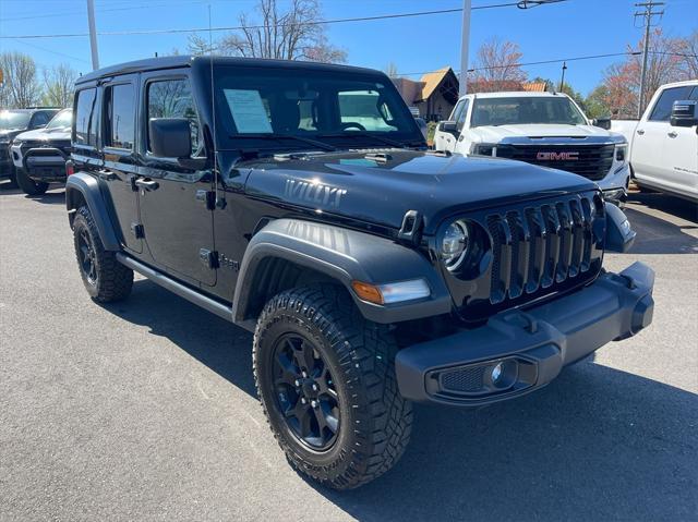 used 2021 Jeep Wrangler car, priced at $28,880