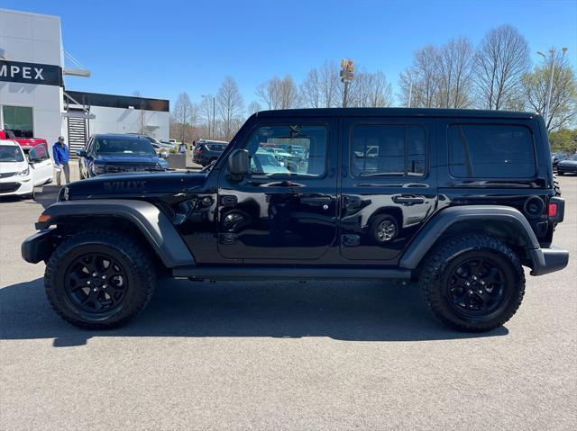 used 2021 Jeep Wrangler car, priced at $28,880