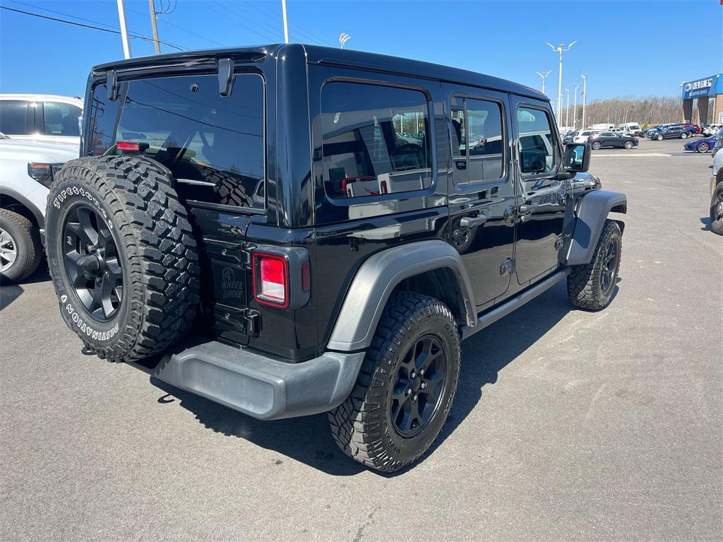 used 2021 Jeep Wrangler car, priced at $28,250