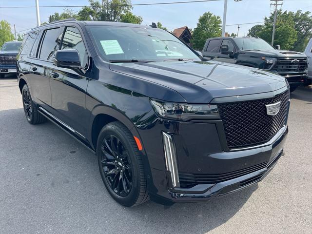 used 2024 Cadillac Escalade ESV car, priced at $92,850