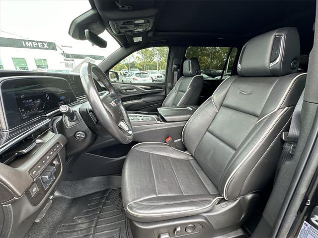 used 2022 Cadillac Escalade ESV car, priced at $83,825